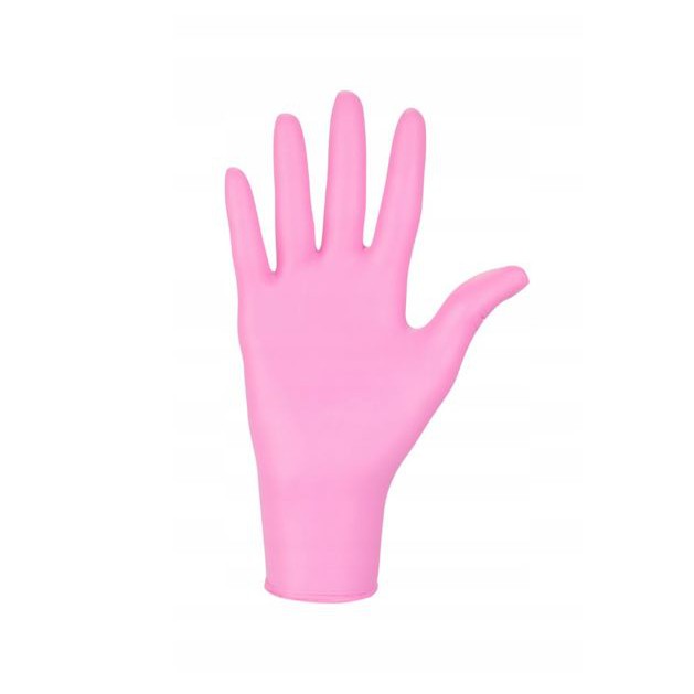 nitrilové rukavice 100ks veľkosť S ružové bezpúdrové medicorp.sk